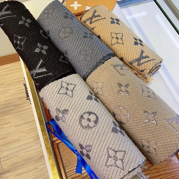 ブランドマフラー細部ディテール